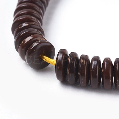 Coconut Beads Strands COCO-O009-01-8x3mm-1