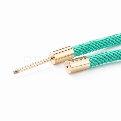 Braided Nylon Cord Bracelet Making MAK-A017-D01-09G-1