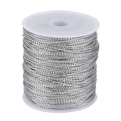 1mm Jewelry Braided Thread Metallic Threads MCOR-S002-02-1