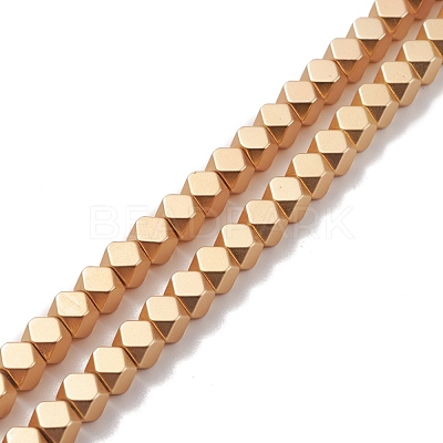 Non-magnetic Synthetic Hematite Beads Strands G-H270-01G-02-1