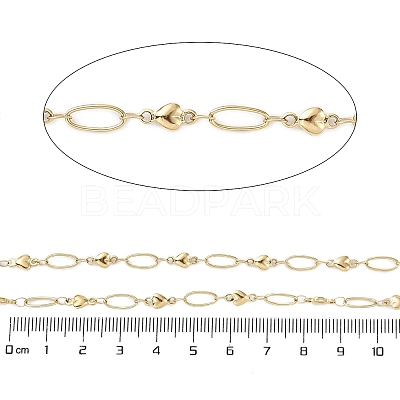 Ion Plating(IP) 304 Stainless Steel Link Chain CHS-H028-07B-G-1