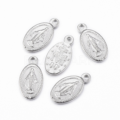 Non-Tarnish 304 Stainless Steel Pendants STAS-G179-22P-1