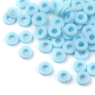 Handmade Polymer Clay Beads CLAY-Q251-8.0mm-101-1