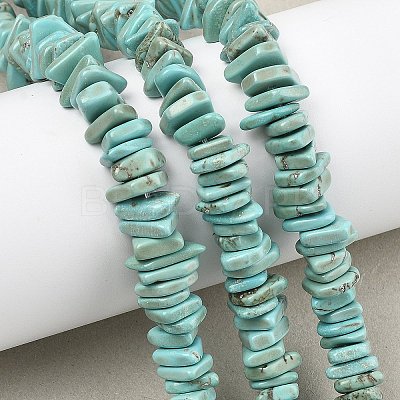 Natural Howlite Beads Strands X-G-A302-A01-03-1