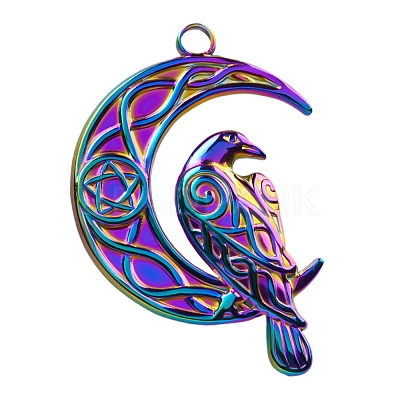 304 Stainless Steel Pendants PW-WGB8157-03-1