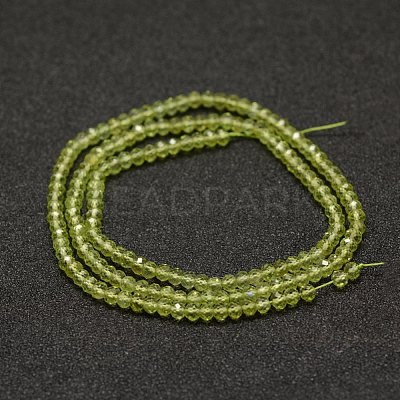 Natural Peridot Beads Strands G-F460-05-1