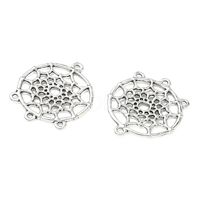 Tibetan Style Alloy Chandelier Components Links TIBEP-R304-020AS-LF-1