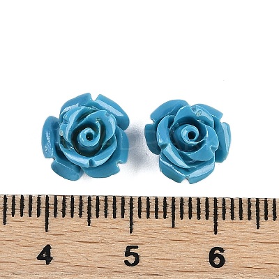 Synthetic Coral Carved Beads CORA-M001-07L-1
