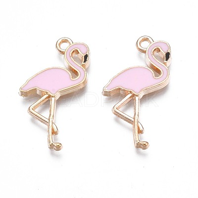 Alloy Enamel Pendants ENAM-N054-78B-1