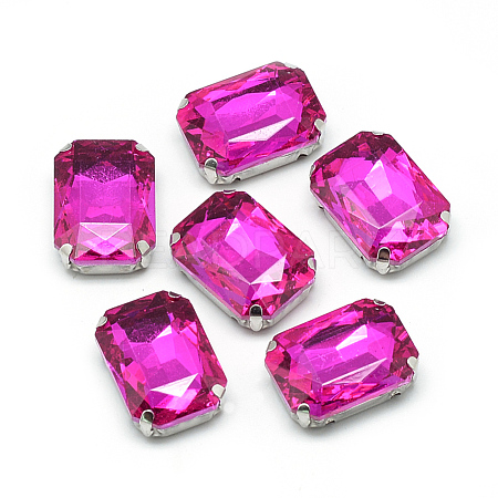 Sew on Rhinestone RGLA-T036-8x10mm-10-1