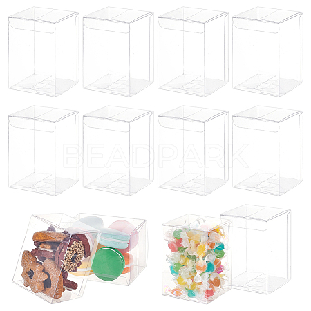 PVC Plastic Gift Storage Case CON-WH0088-60A-1