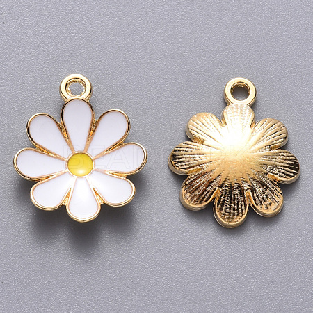 Alloy Enamel Pendants ENAM-S121-116B-1
