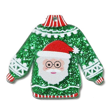 Christmas Themed Acrylic Pendants SACR-P022-03C-1