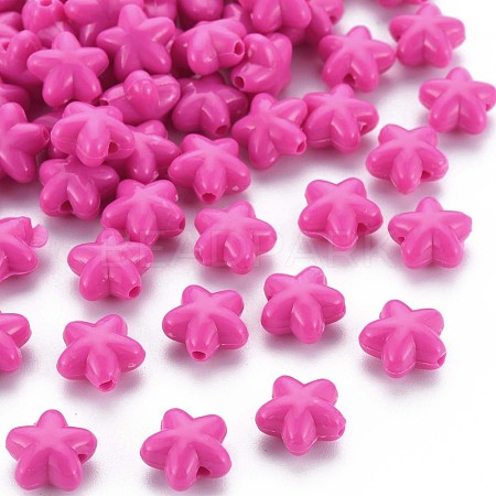Opaque Acrylic Beads MACR-S373-26-A01-1