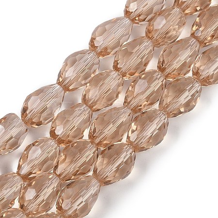 Transparent Glass Beads Strands EGLA-N013-T6mm-D23-1