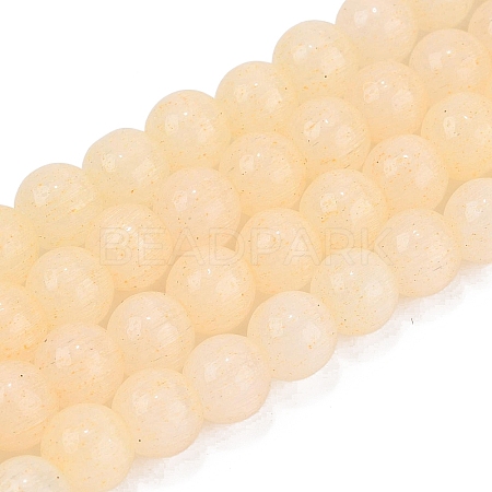 Glass Imitation Cat Eye Beads Strands GLAA-N074-03A-07-1