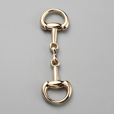 Alloy D Ring Snaffle Bit Buckles X-FIND-WH0152-347B-KCG-1