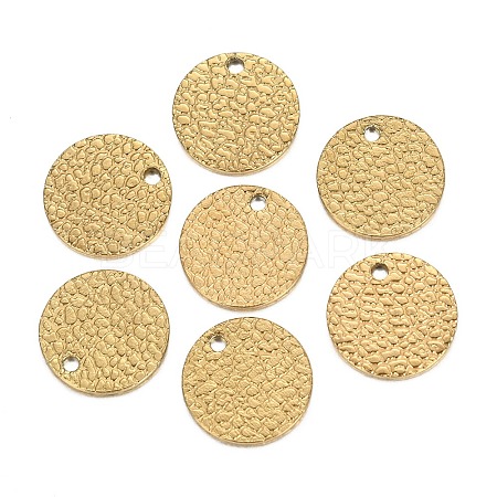 Ion Plating(IP) 304 Stainless Steel Charms STAS-I157-08B-G-1