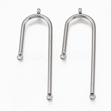 Tarnish Resistant 304 Stainless Steel Asymmetric Length Chandelier Component Links STAS-T050-029P-1