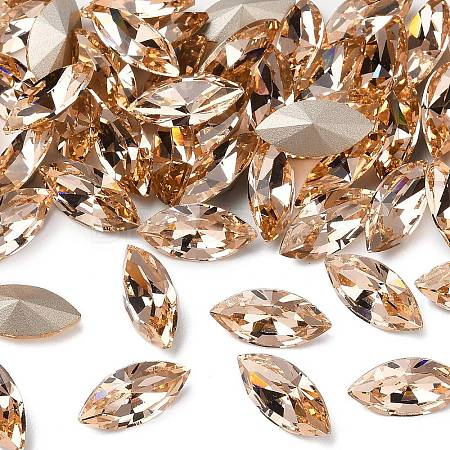 Preciosa® MAXIMA Crystal Fancy Stones Y-PRC-FG15-90300-1