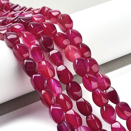 Natural Agate Beads Strands G-G172-01E-1