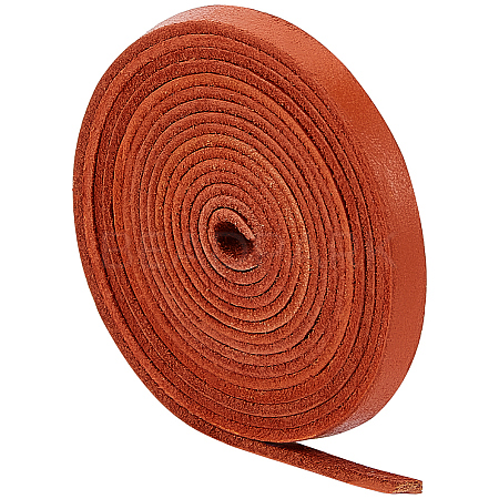 2M Flat Leather Cord LC-WH0007-07A-03-1