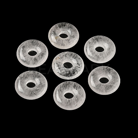 Natural Quartz Crystal Pendants G-C066-02K-1