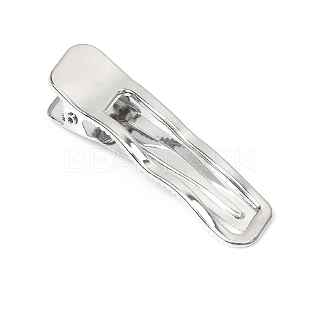Alloy Alligator Hair Clips PW-WGA2A85-01-1