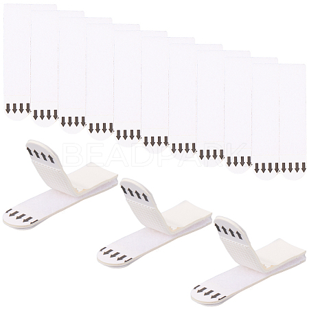 2 Sets Removable Plastic & Traceless Glue Hook and Loop Fastener DIY-CN0003-17A-1