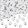 150Pcs 5 Styles Opaque Acrylic Beads SACR-TA0001-73-2