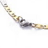 304 Stainless Steel Mariner Link Chain Necklaces NJEW-F261-12GP-2