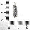 S925 Sterling Silver Connector Charms STER-Q006-03AS-3