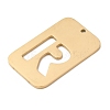 304 Stainless Steel Pendants STAS-D200-01R-G-2