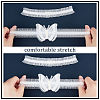 Polyester Lace Elastic Bridal Garters DIY-WH0308-148A-3