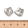 304 Stainless Steel Pendants STAS-O006-04P-3