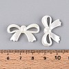 ABS Plastic Imitation Pearl Beads OACR-T018-09-4