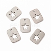 201 Stainless Steel Charms X-STAS-E188-01P-2