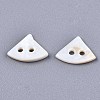 Natural Freshwater Shell Buttons SHEL-R113-03-2