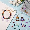 300Pcs 6 Colors Spray Painted Crackle Glass Beads CCG-SZ0001-11E-6