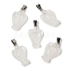 Natural Quartz Crystal Pendants G-B127-10P-17-2