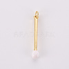 Brass Enamel Pendants KK-S362-032L-NR-3