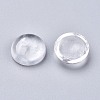 Natural Quartz Crystal Cabochons G-P393-R50-12MM-A-2