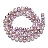 Natural Cultured Freshwater Pearl Beads Strands PEAR-N013-06N-4