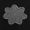 Flower ABC Plastic Pegboards used for 5x5mm DIY Fuse Beads DIY-Q009-15-2