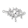 Alloy Jet Rhinestone Pendants LS-PALLOY-P294-01P-02-2