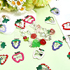 42Pcs 7 Styles Iron & Enamel Snap Hair Clips PHAR-SC0001-003-3