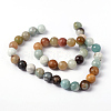 Natural Flower Amazonite Beads Strands G-D608-10mm-3