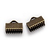 Iron Ribbon Crimp Ends E143Y-AB-2