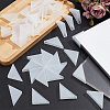 50Pcs Plastic Triangle Corner Protector FIND-NB0005-48B-7