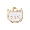 Rack Plating Alloy Enamel Charms ENAM-P254-03KCG-03-1